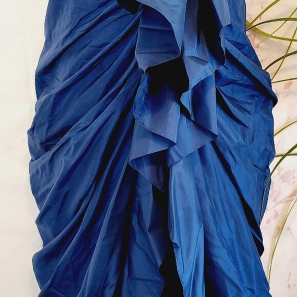 3.1 Philip Lim gorgeous silk midnight blue dress - Picture 2 of 6